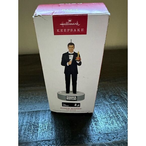 Hallmark 2023 The Office Dundie Winner! Ornament With Sound new - Picture 5 of 8